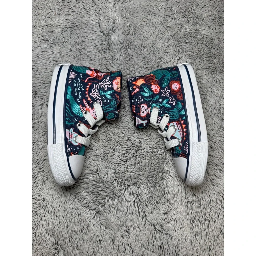 Converse‎ Chuck Taylor All Star Mermaid Ocean High Top Sneakers Infant Size 5